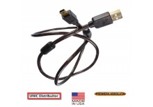 USB to mini USB Audiophile cable, 5 m